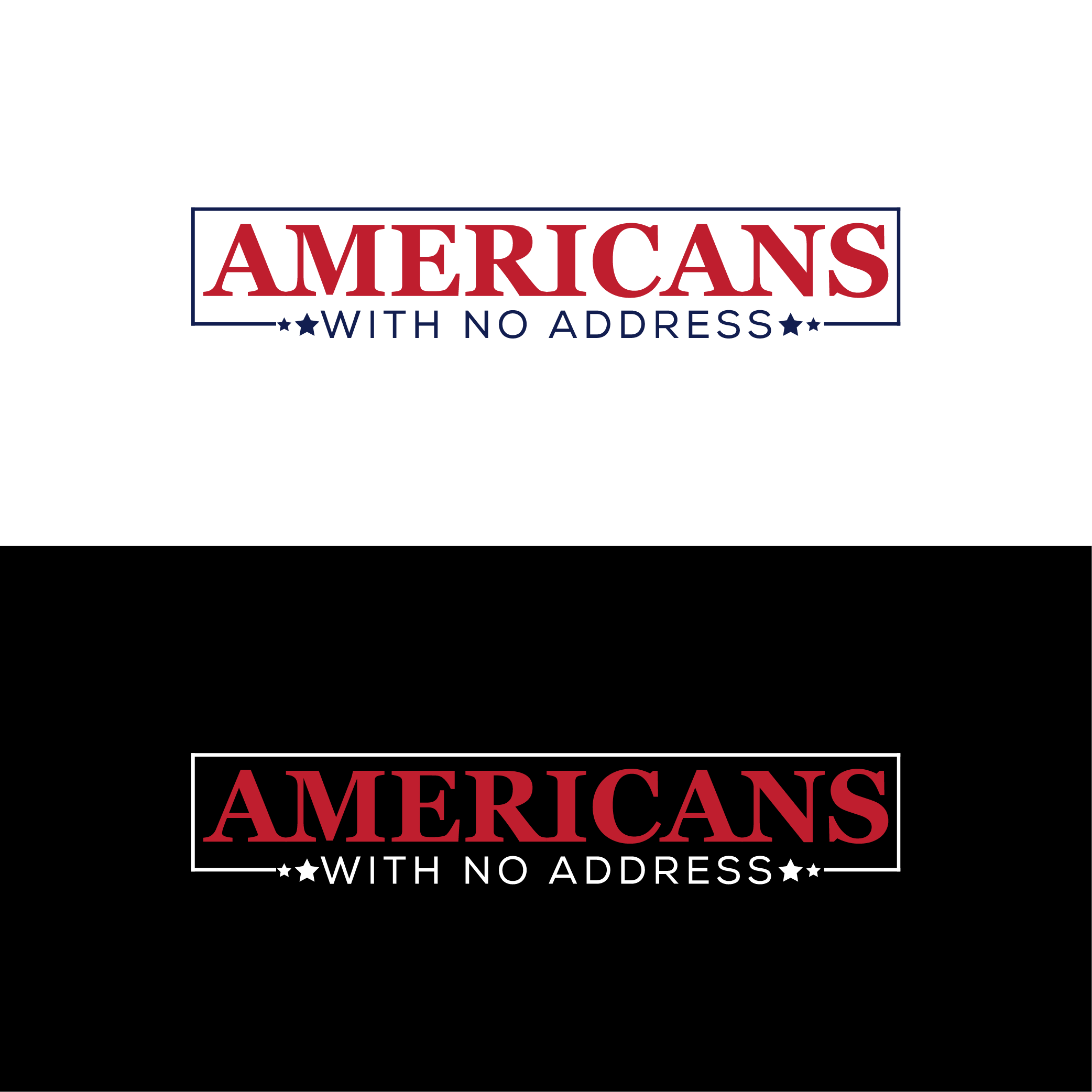 Logo Design by design wae for Americans With No Address | Design #31949819
