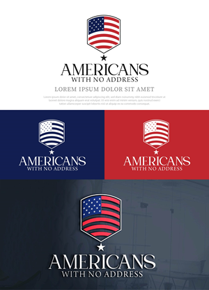 Logo Design by NasarLogo for Americans With No Address | Design: #31969495