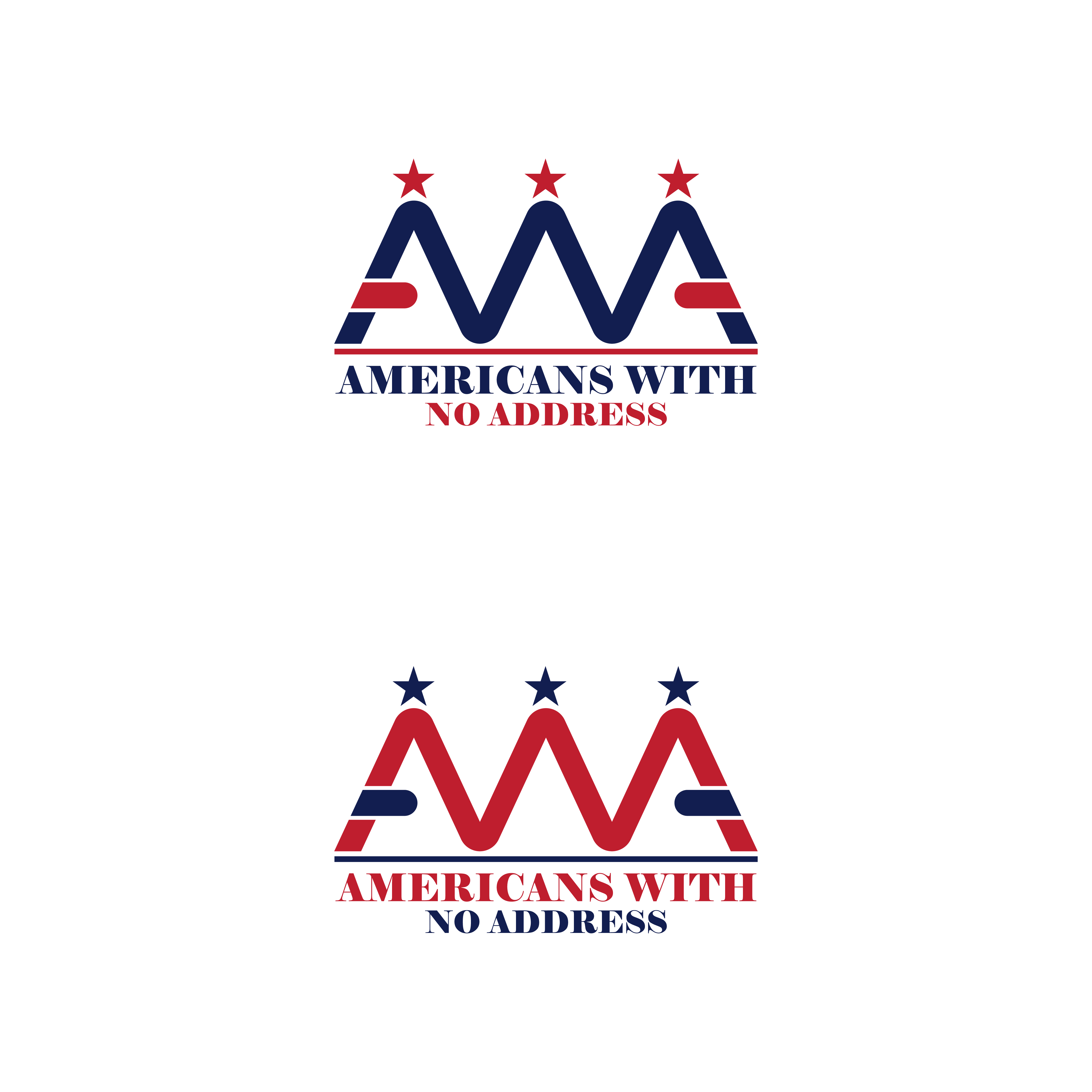 Logo Design by The Vectorize  for Americans With No Address | Design #31955404
