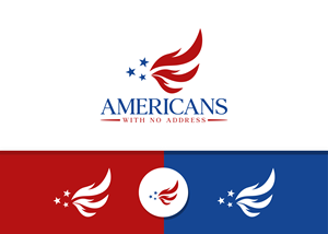 Logo Design by Ebad Usman for Americans With No Address | Design: #31957147