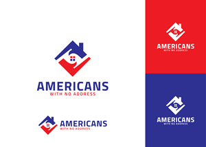 Logo Design by Ebad Usman for Americans With No Address | Design: #31957154