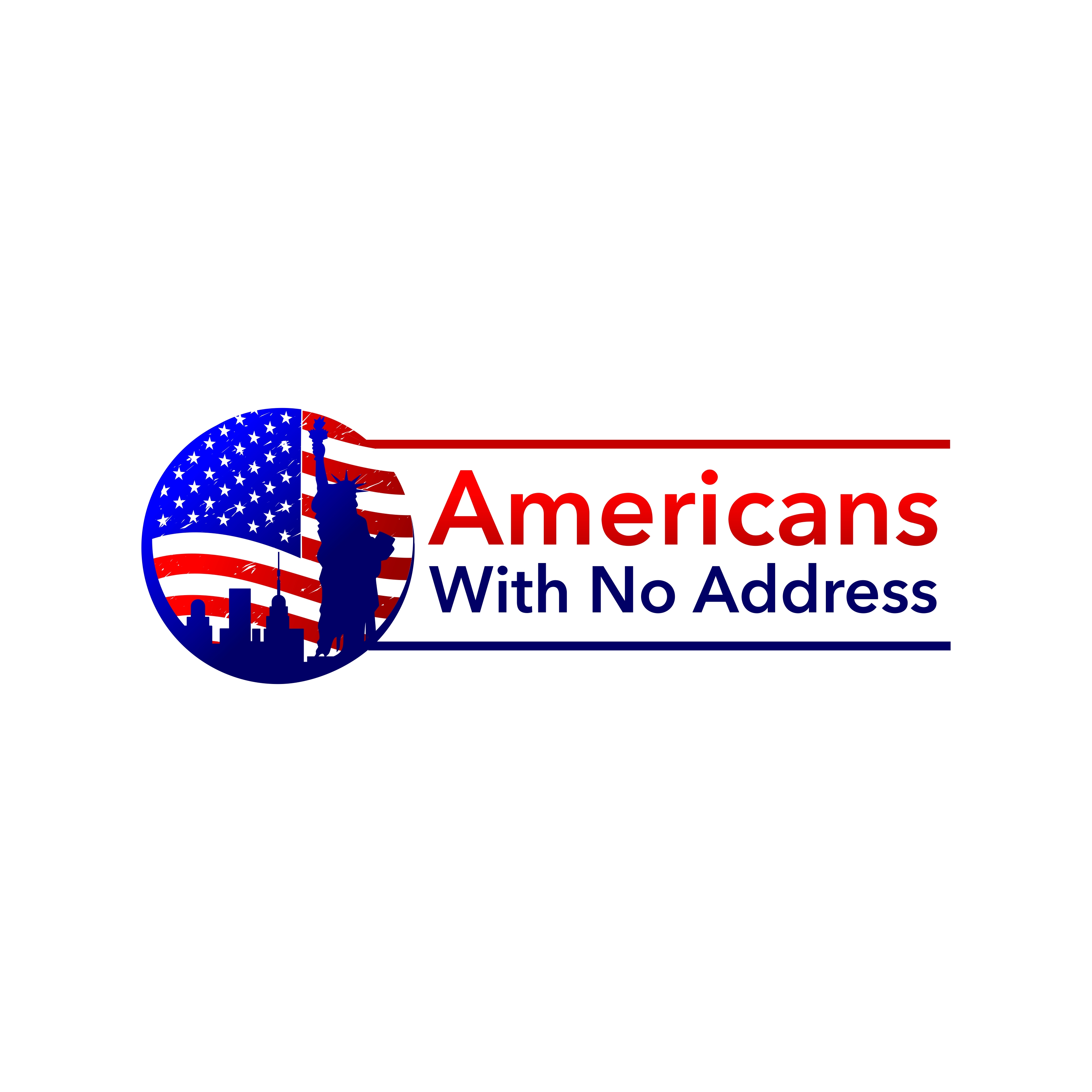 Logo Design by Hanif Logo's for Americans With No Address | Design #31956225