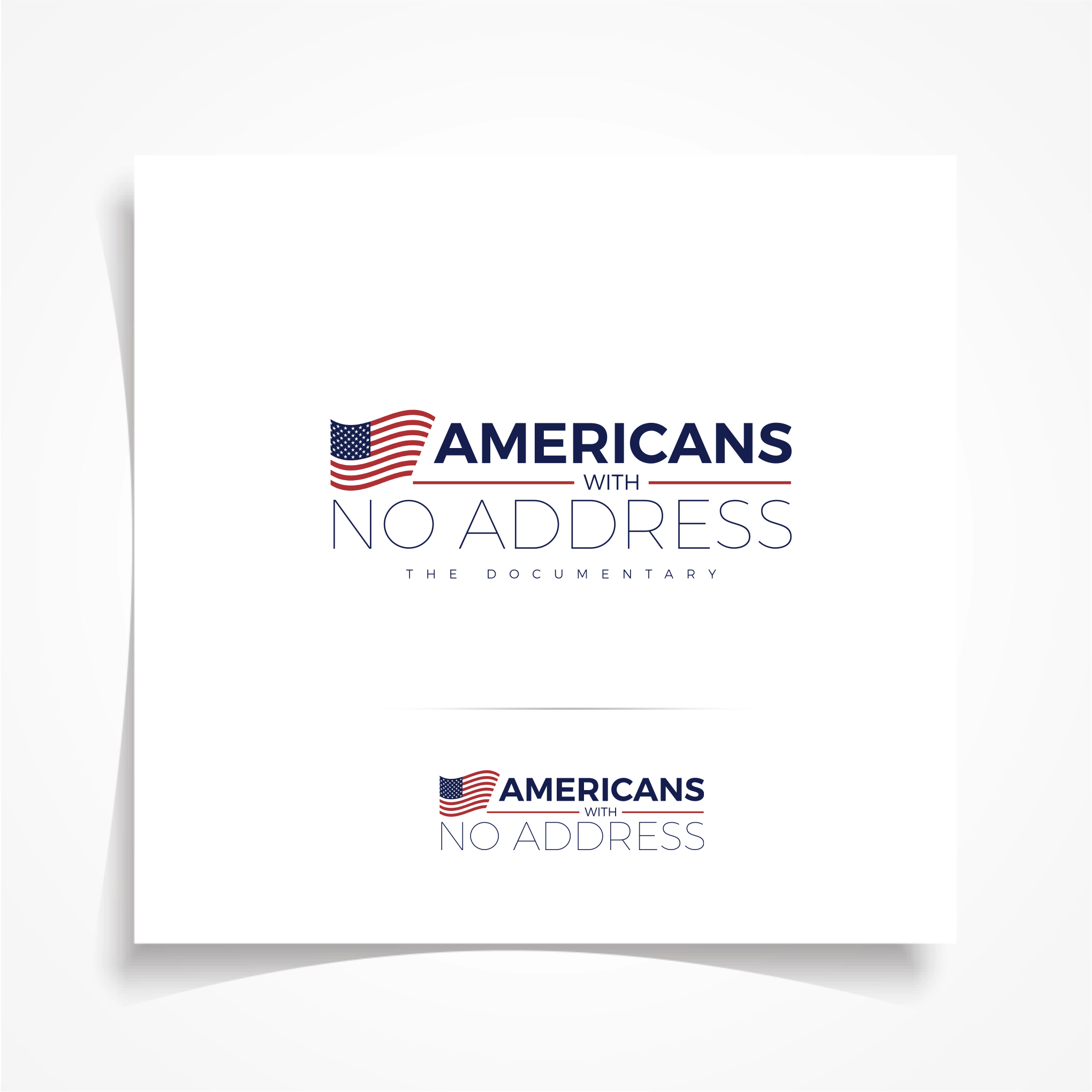 Logo Design by creative.visuals for Americans With No Address | Design #31969768