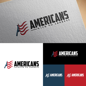 Logo Design by fly  design for Americans With No Address | Design: #31952760