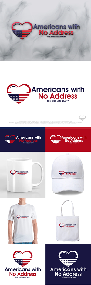 Logo Design by fly  design for Americans With No Address | Design: #31957452