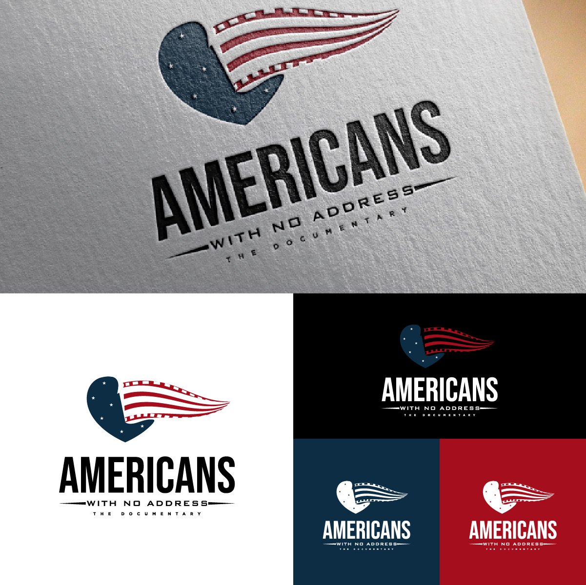 Diseño de Logo por fly  design para Americans With No Address | Diseño #31965971