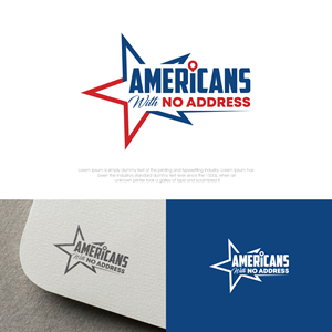 Logo Design by webeezine for Americans With No Address | Design: #31950842