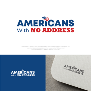 Logo Design by webeezine for Americans With No Address | Design: #31952373