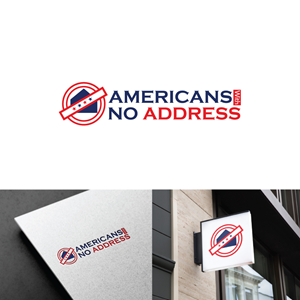 Logo Design by webeezine for Americans With No Address | Design: #31955703