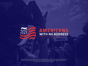 Logo Design by vramar.roy for Americans With No Address | Design: #31950127