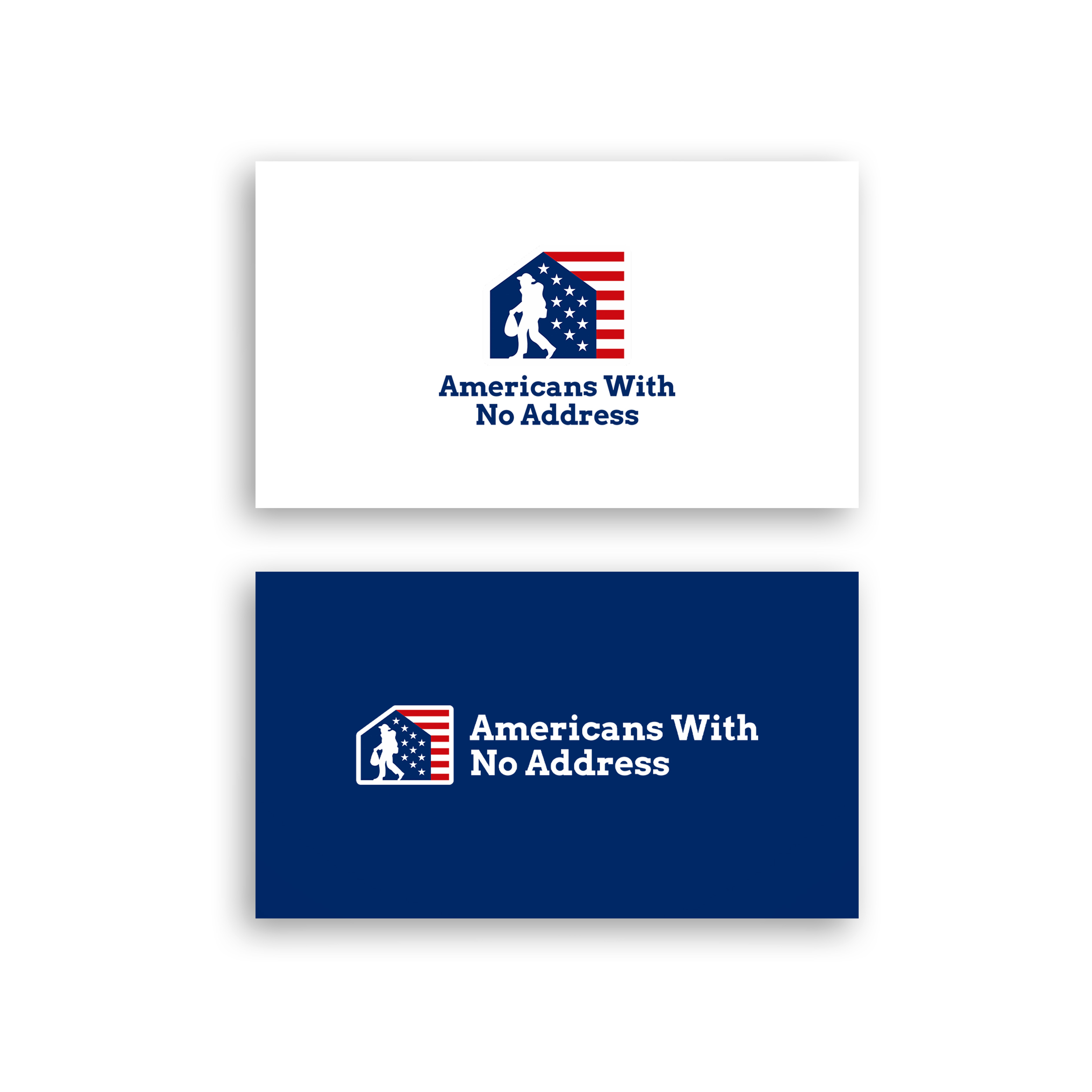 Logo Design by aquabomb26 for Americans With No Address | Design #31955663