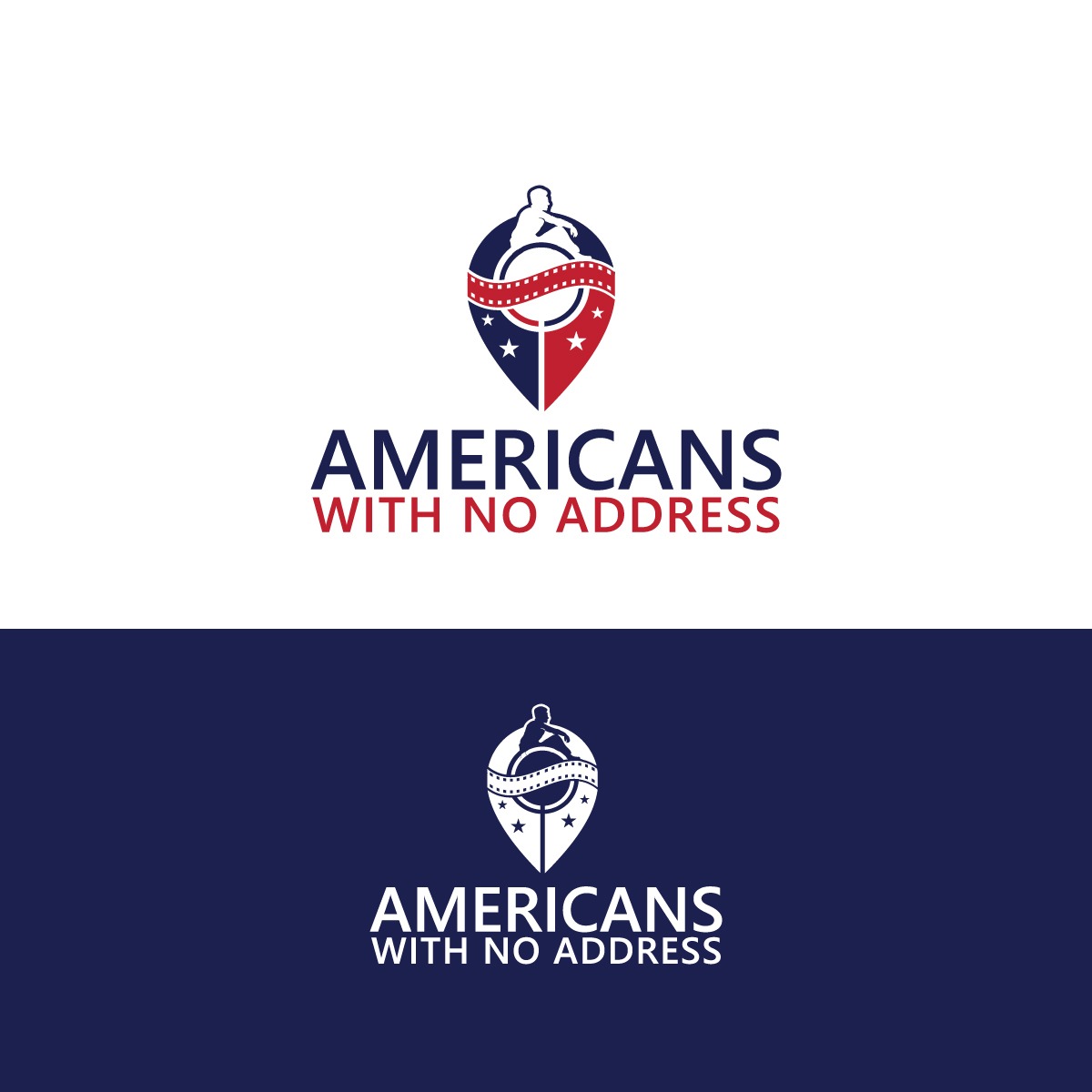 Diseño de Logo por brand maker para Americans With No Address | Diseño #31955104