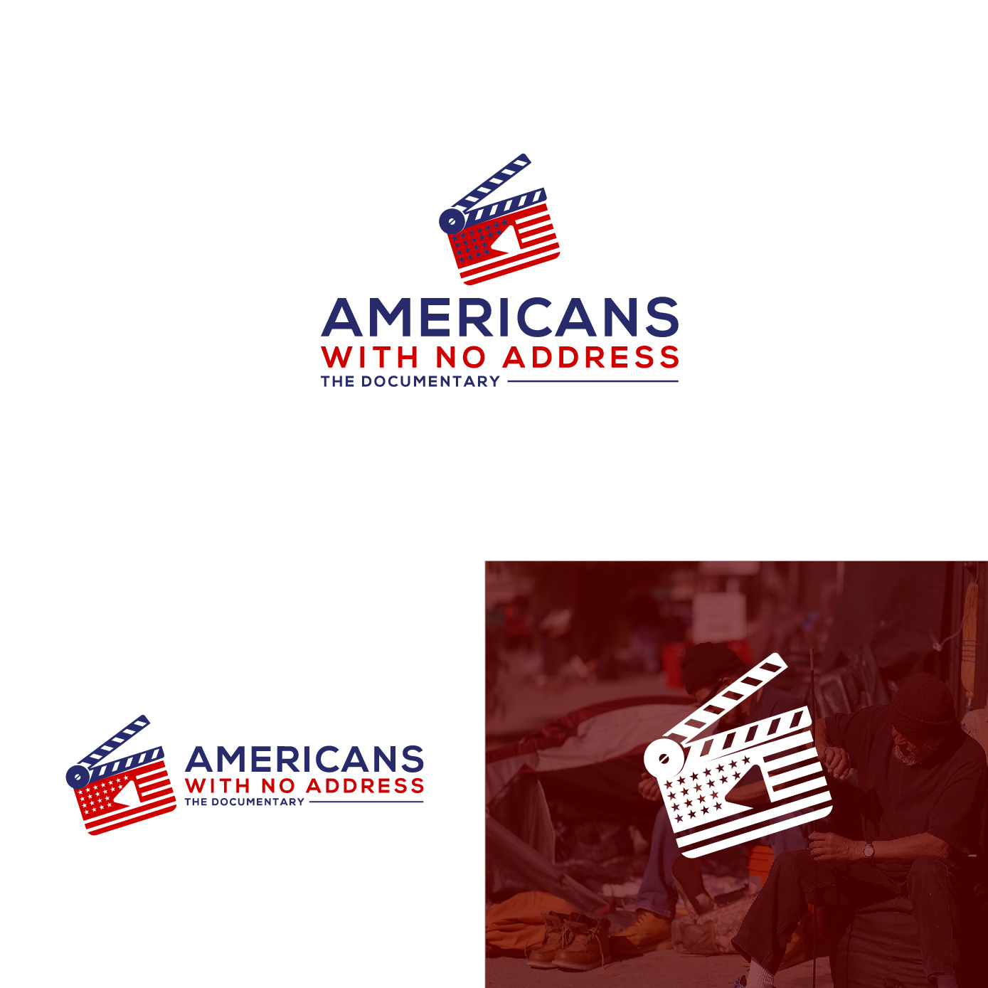 Logo Design by AL-BARAKAH for Americans With No Address | Design #31951145