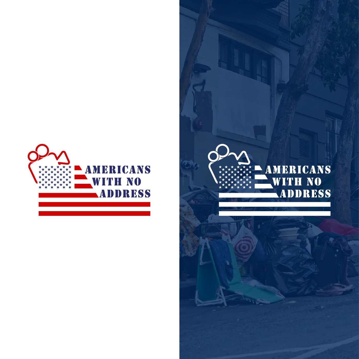 Logo Design by AL-BARAKAH for Americans With No Address | Design #31951676