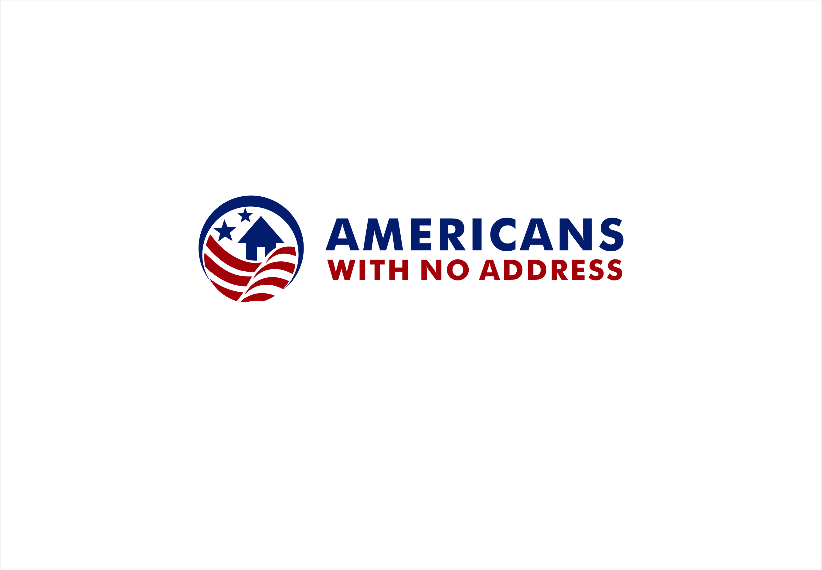 Logo Design by k.a.n for Americans With No Address | Design #31963492