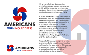 Logo Design by k.a.n for Americans With No Address | Design: #31999879