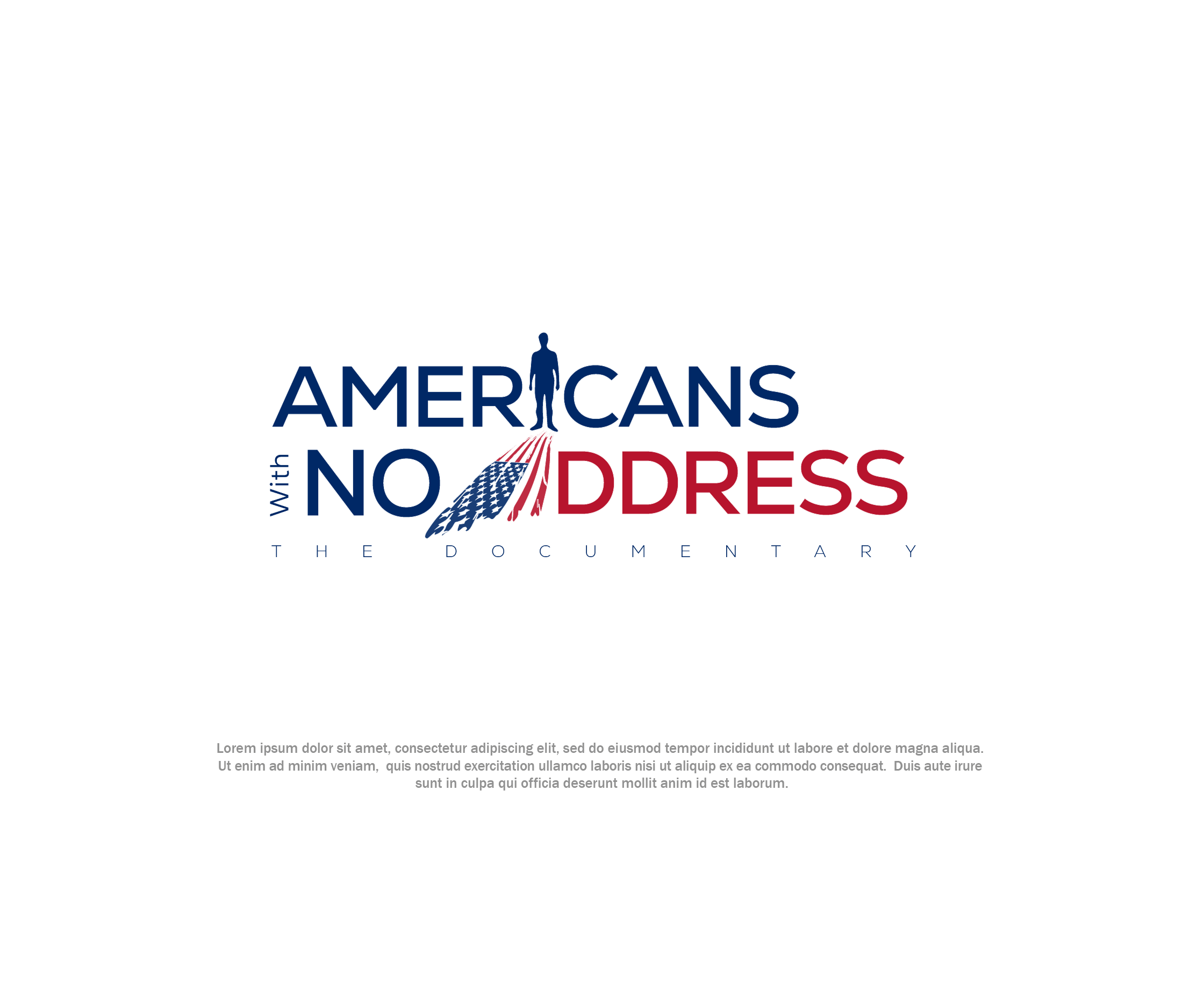 Logo Design by saifysyed Studio for Americans With No Address | Design #31967268