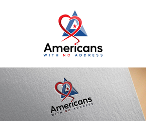 Logo Design by Ansh Design for Americans With No Address | Design: #31951254