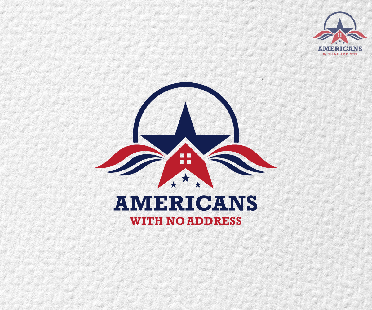Logo Design by Ansh Design for Americans With No Address | Design #31951257