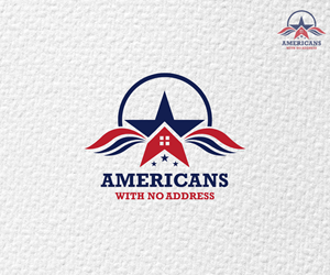 Logo Design by Ansh Design for Americans With No Address | Design: #31951257