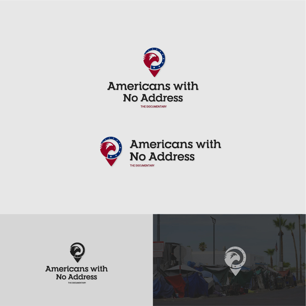 Logo Design by wati rivca villia 95 for Americans With No Address | Design #31951753