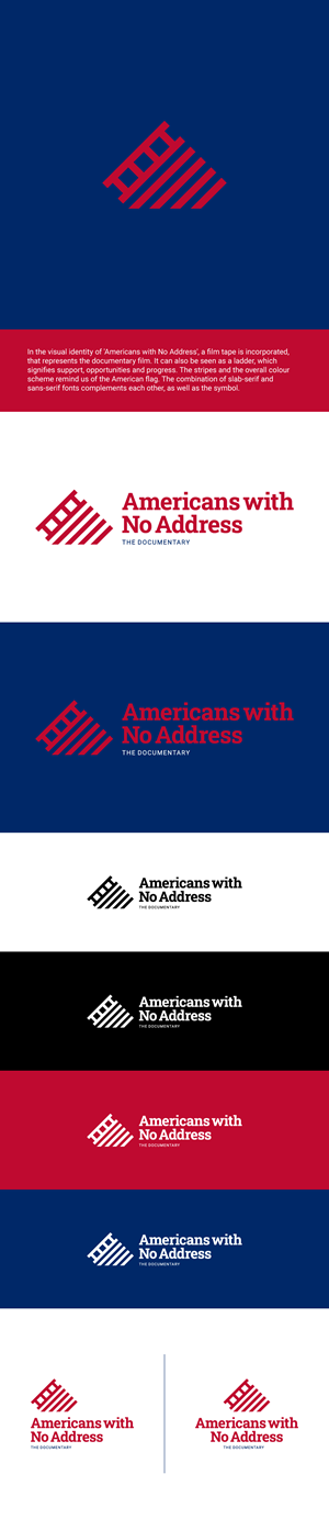 Logo Design by Sunilc for Americans With No Address | Design: #31968224