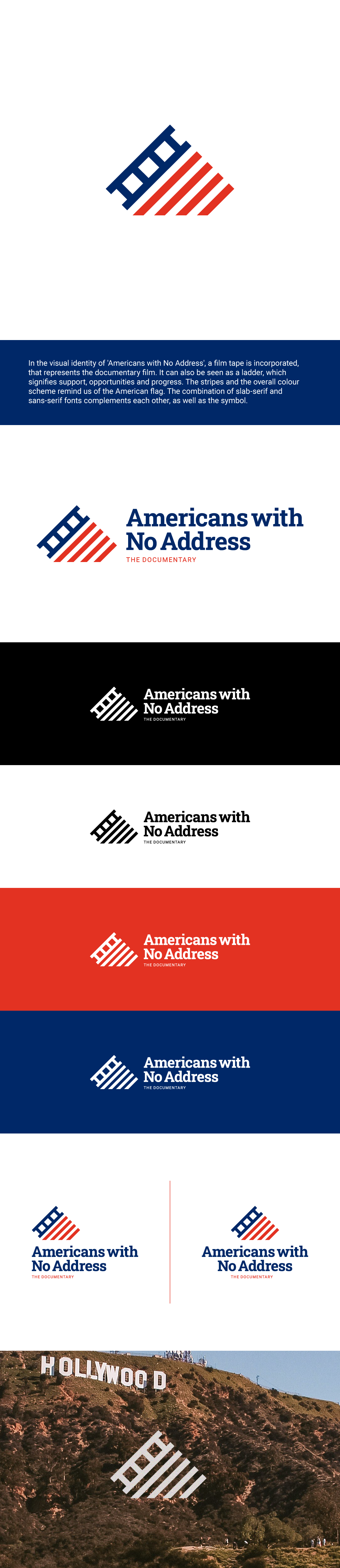 Logo Design by Sunilc for Americans With No Address | Design #31991816