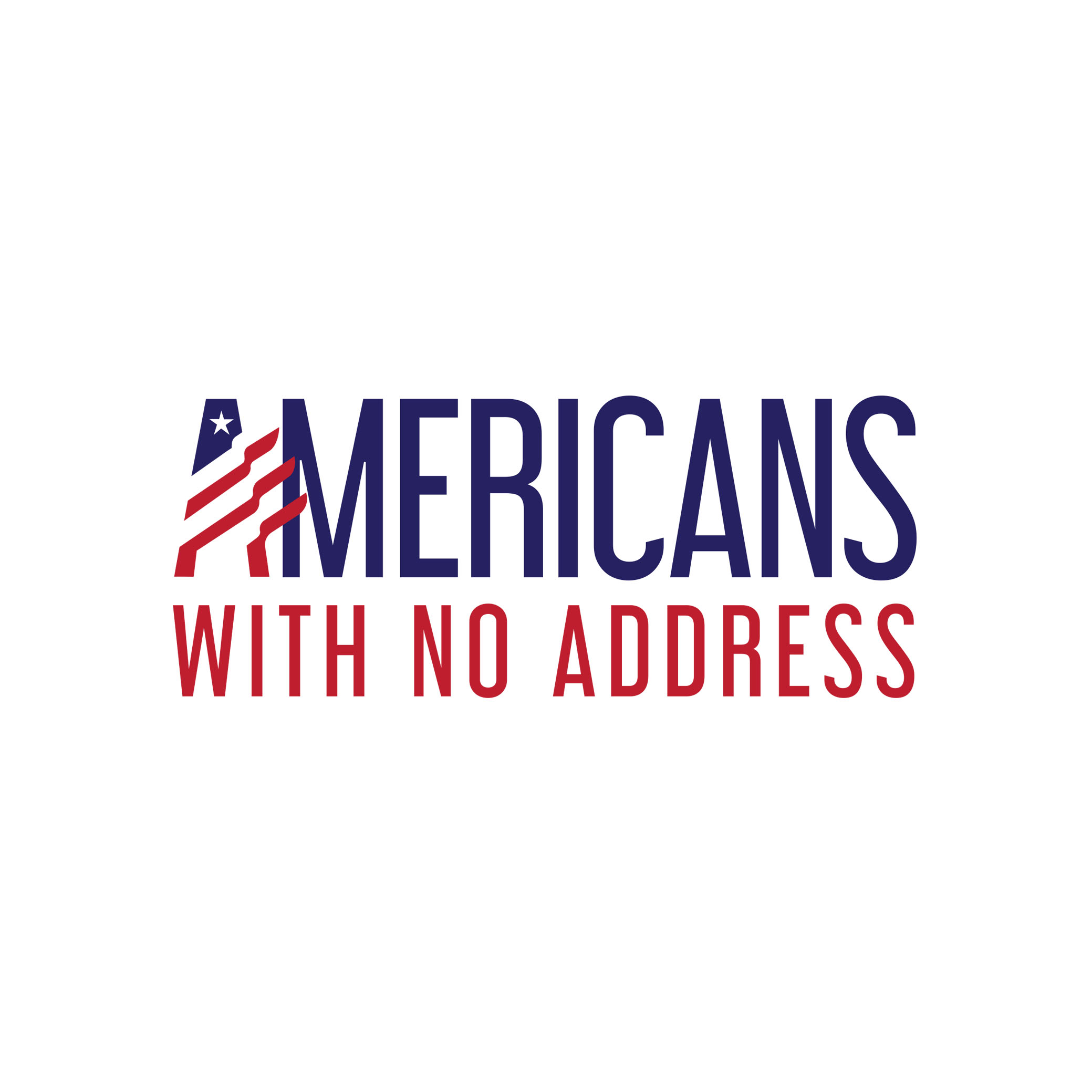 Logo Design by kucingbalap for Americans With No Address | Design #31962753
