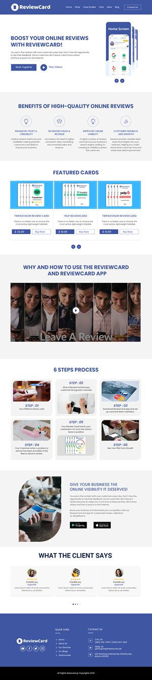 Web Design by Creations Box 2015