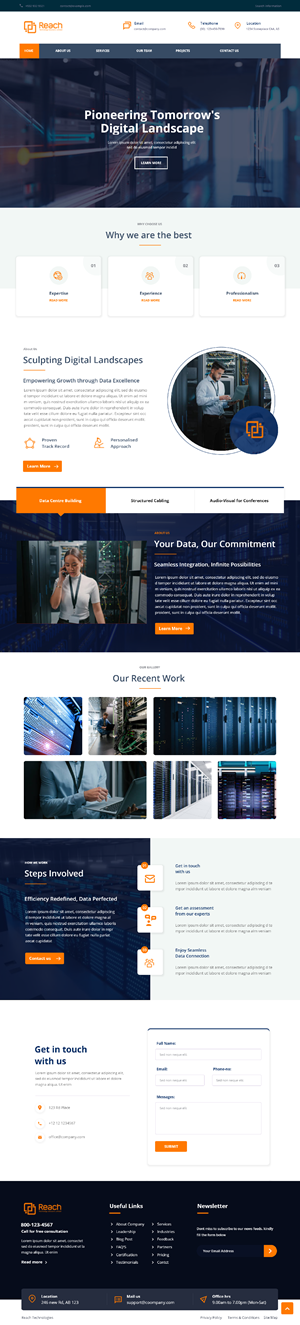 Wix Design by Andrew Asiimwe for Reach Technology Solutions Limited | Design: #32077703
