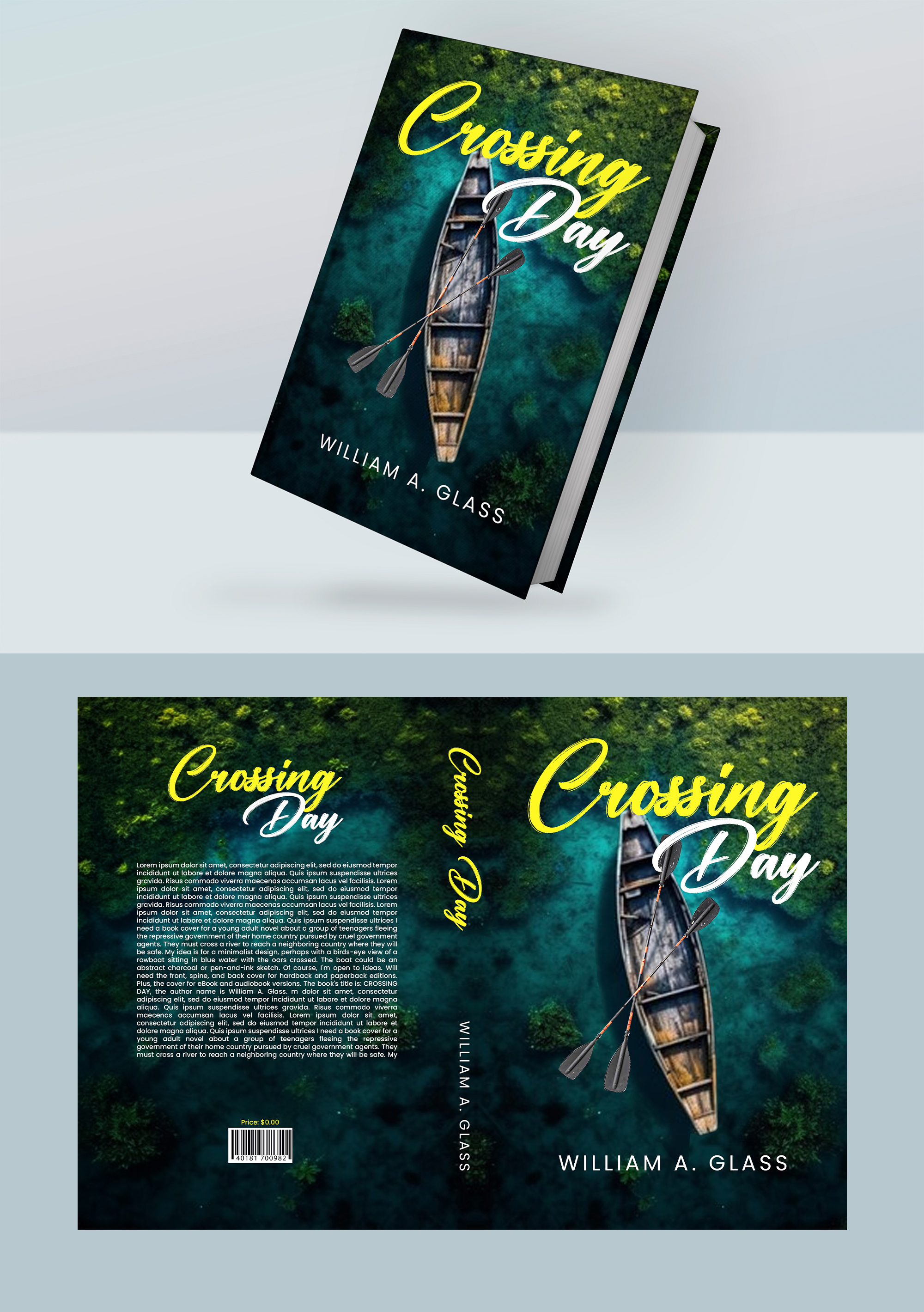 Design de Couverture de Livre par debdesign pour William A. Glass, Author LLC | Design #31986725