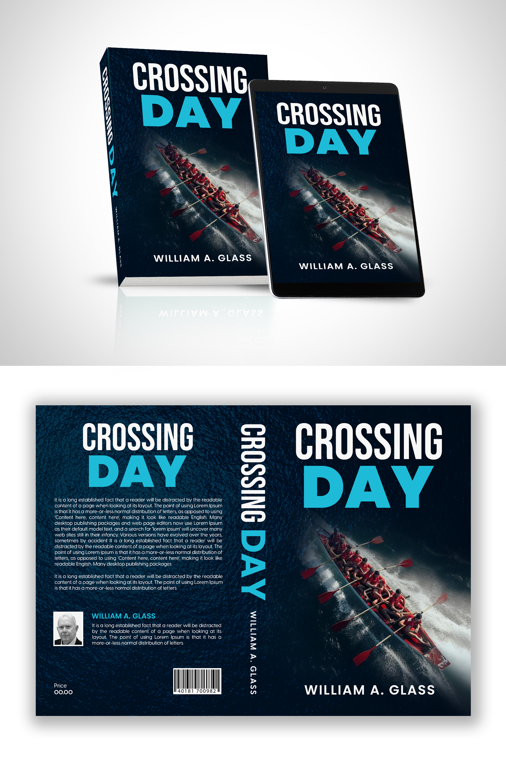 Book Cover Design by debdesign for William A. Glass, Author LLC | Design #31987592
