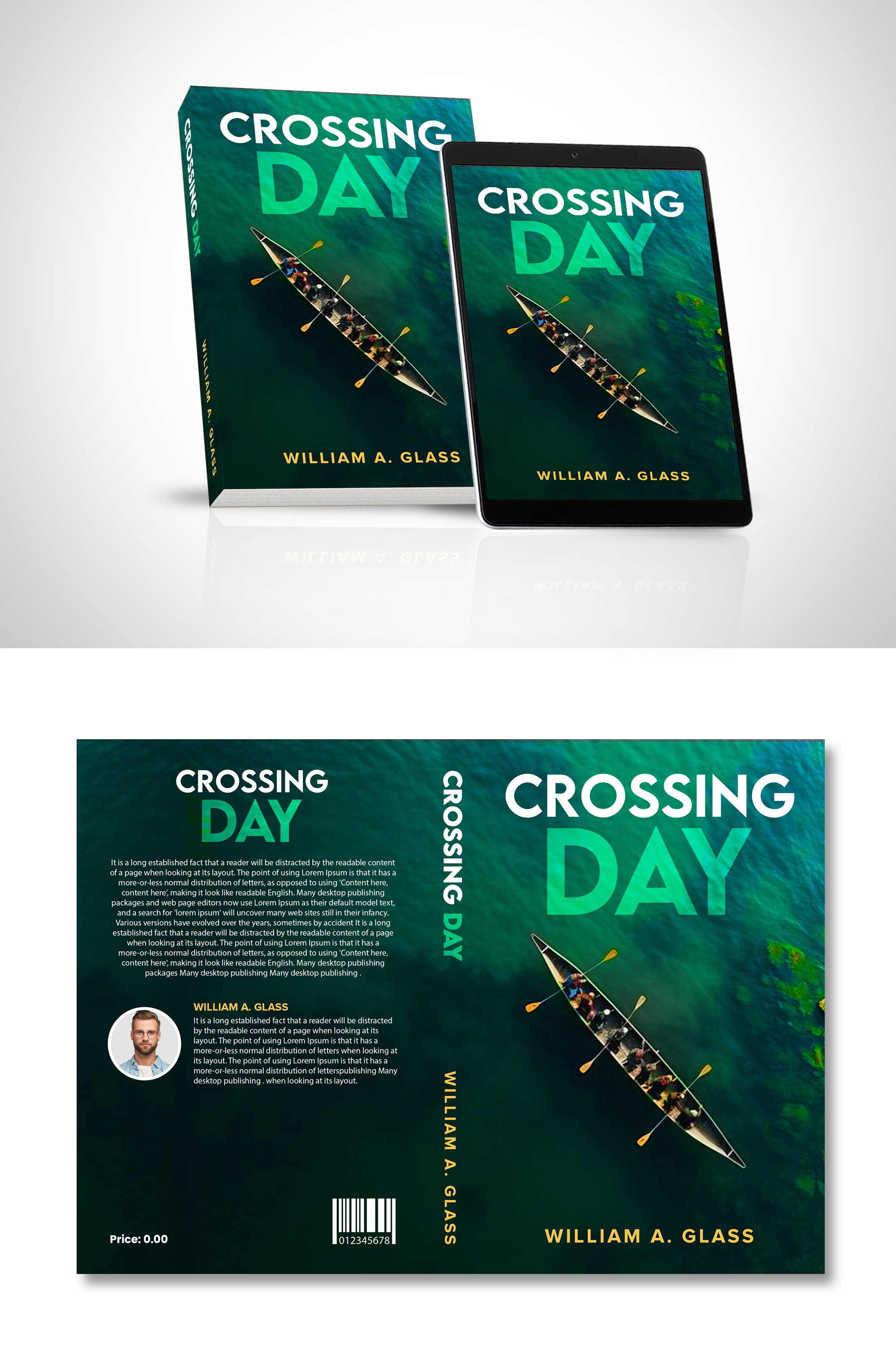 Book Cover Design by debdesign for William A. Glass, Author LLC | Design #31989017