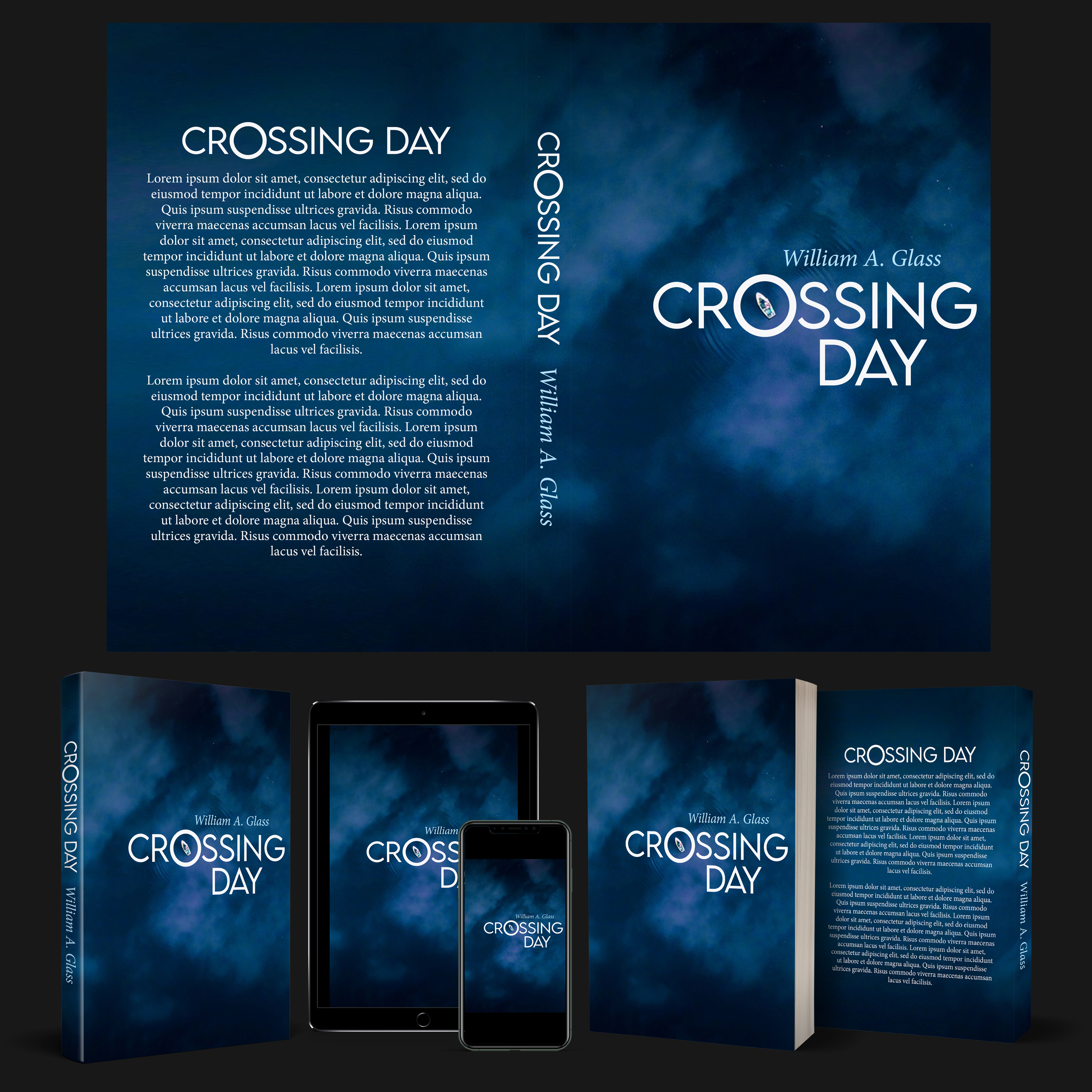 Book Cover Design by aj for William A. Glass, Author LLC | Design #31965396