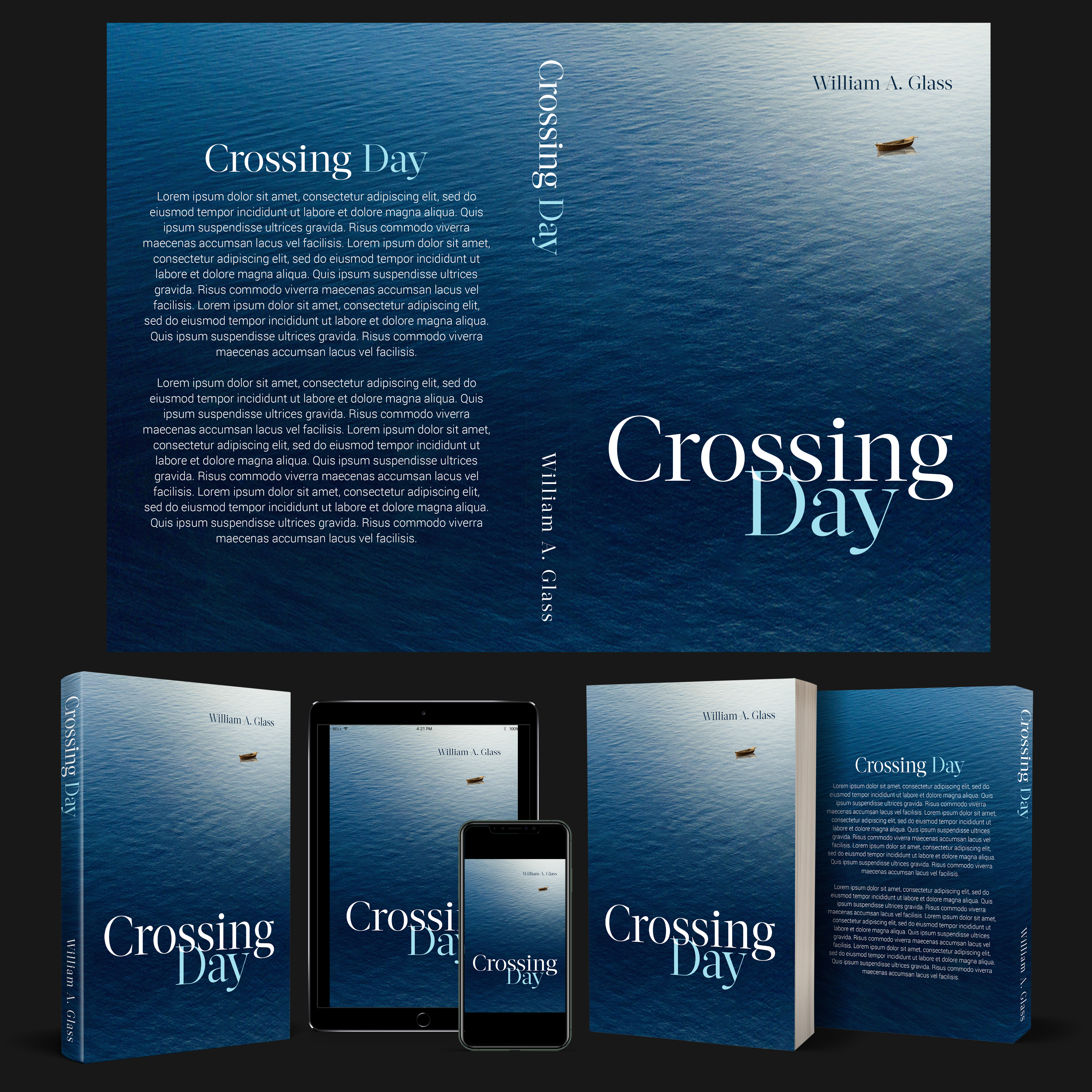 Book Cover Design by aj for William A. Glass, Author LLC | Design #31965399