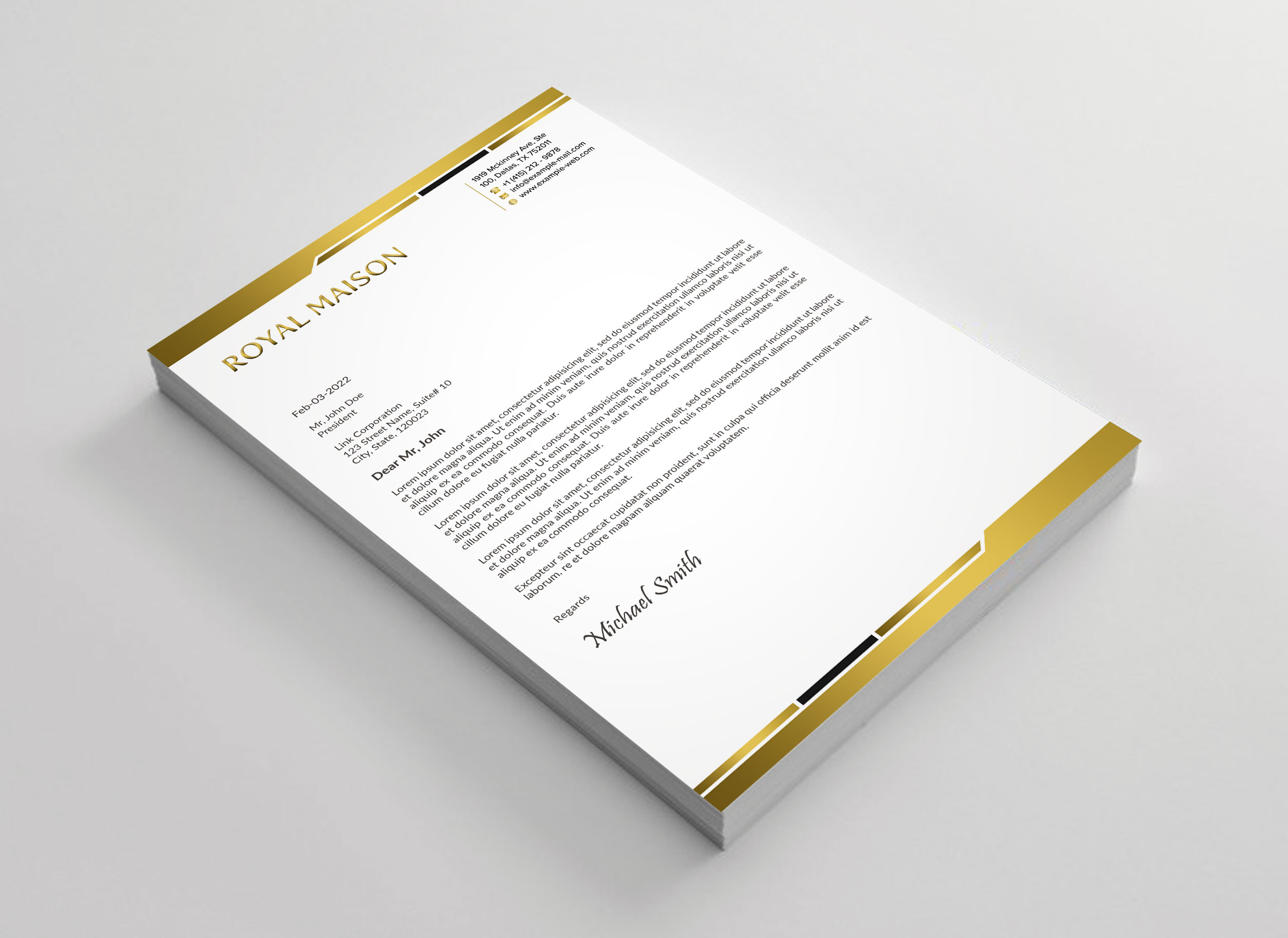 Diseño de Papelería por sadikul islam para este proyecto | Diseño #31975599