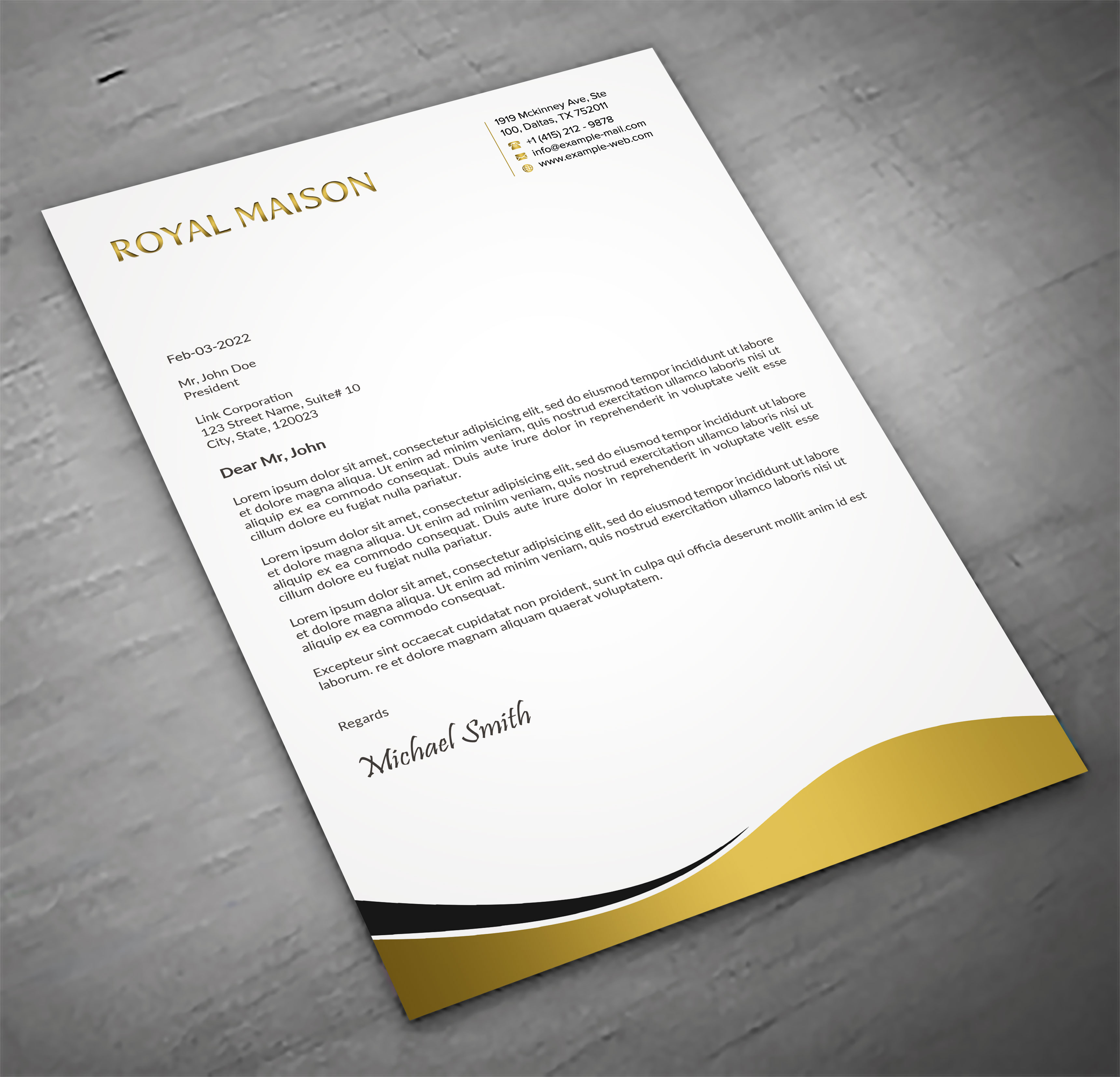 Stationery Design by sadikul islam for this project | Design #31975677