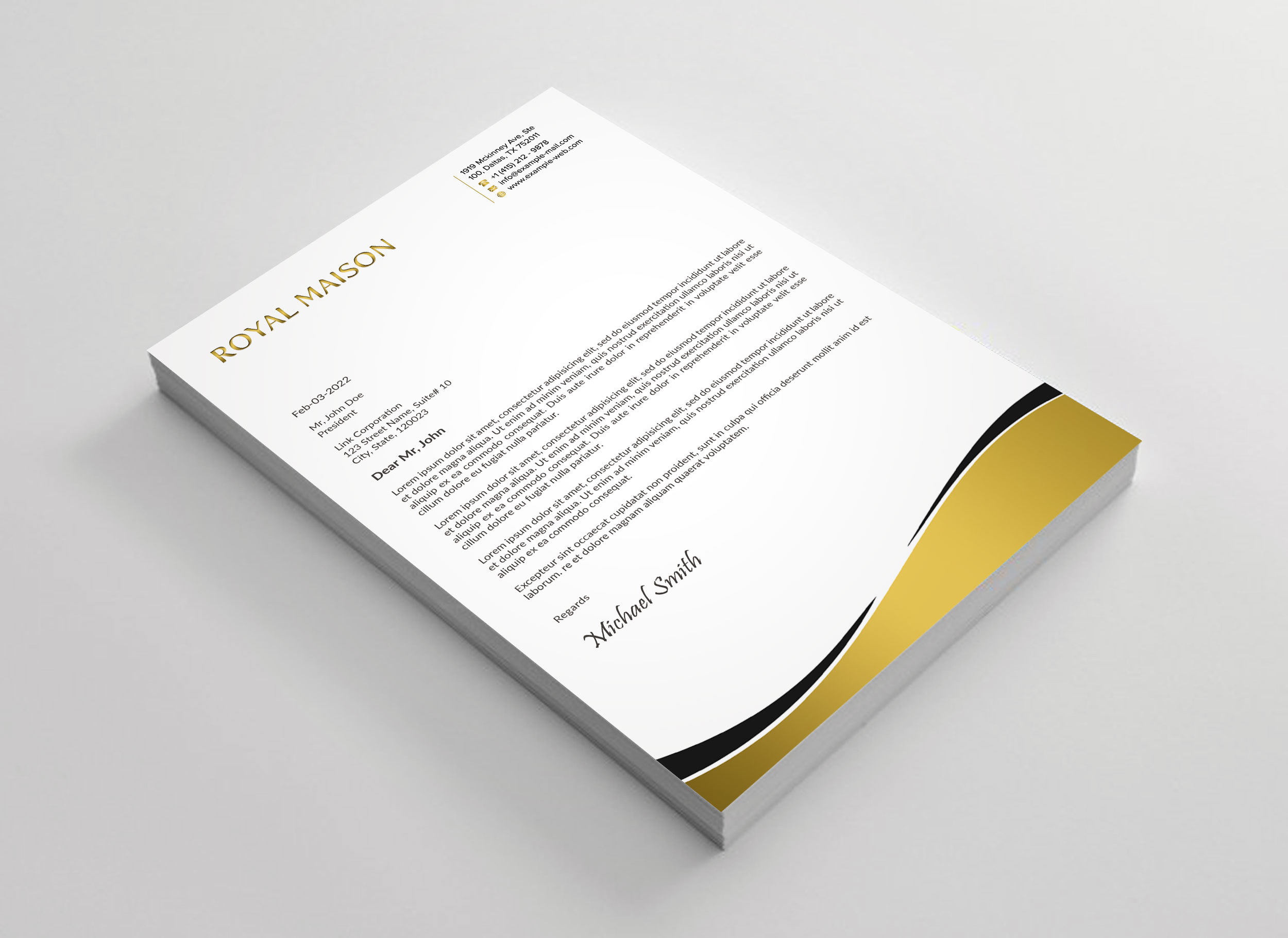 Stationery Design by sadikul islam for this project | Design #31975769