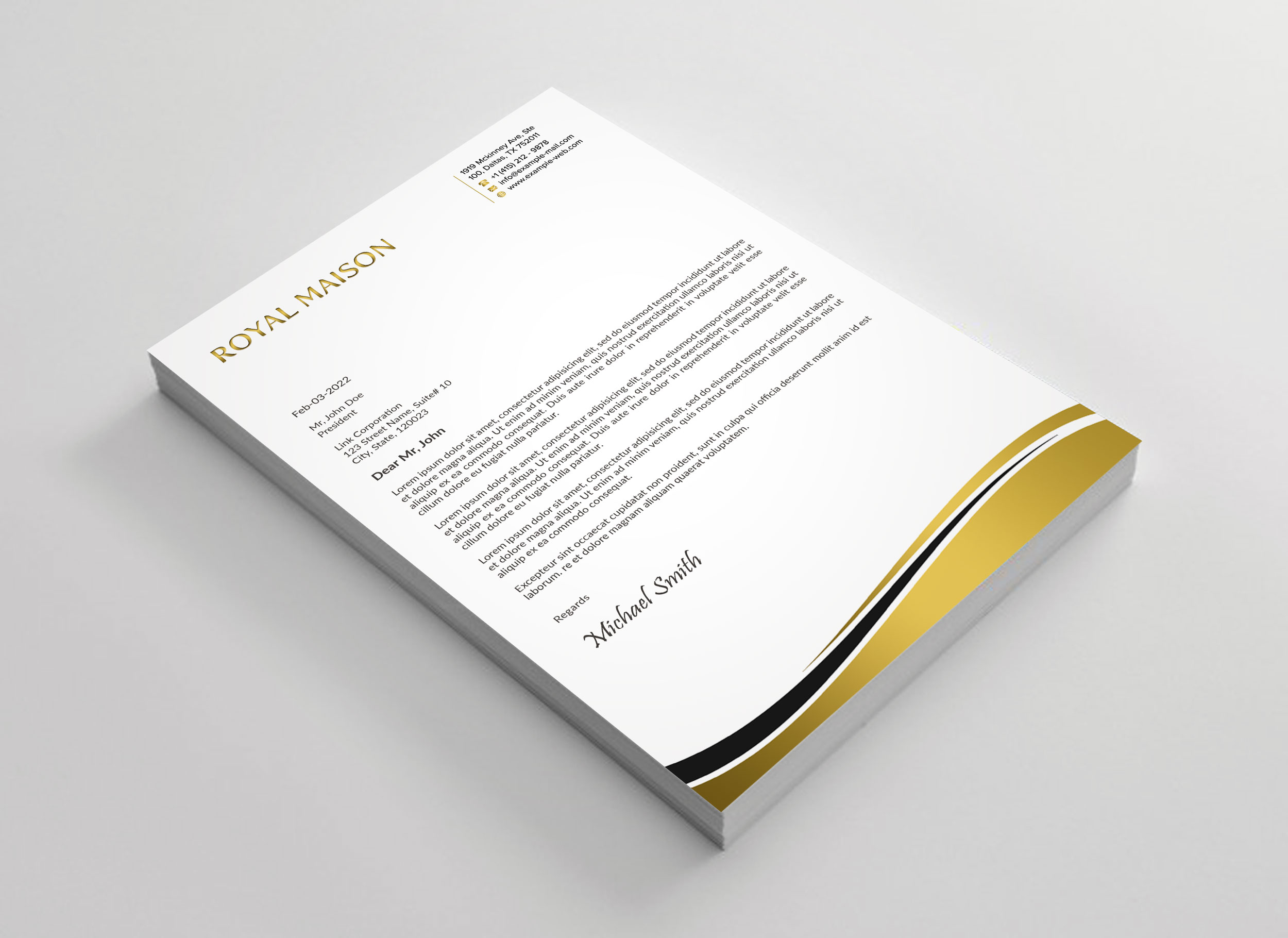 Stationery Design by sadikul islam for this project | Design #31975770