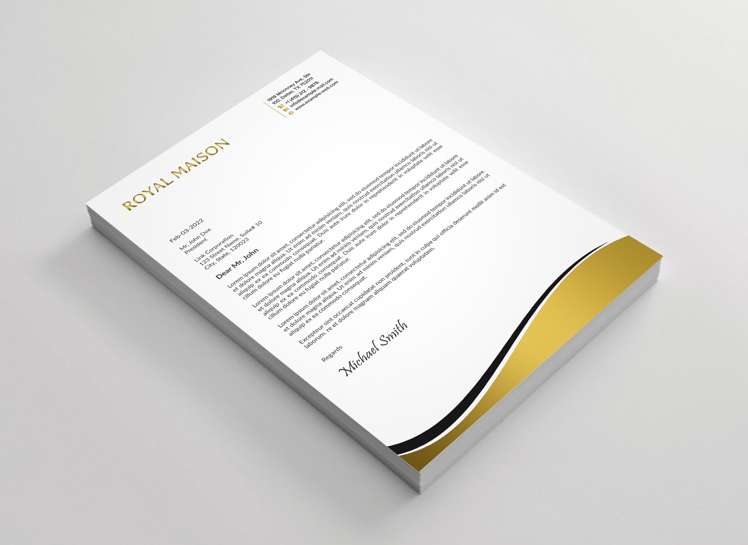 Stationery Design by sadikul islam for this project | Design #31975778