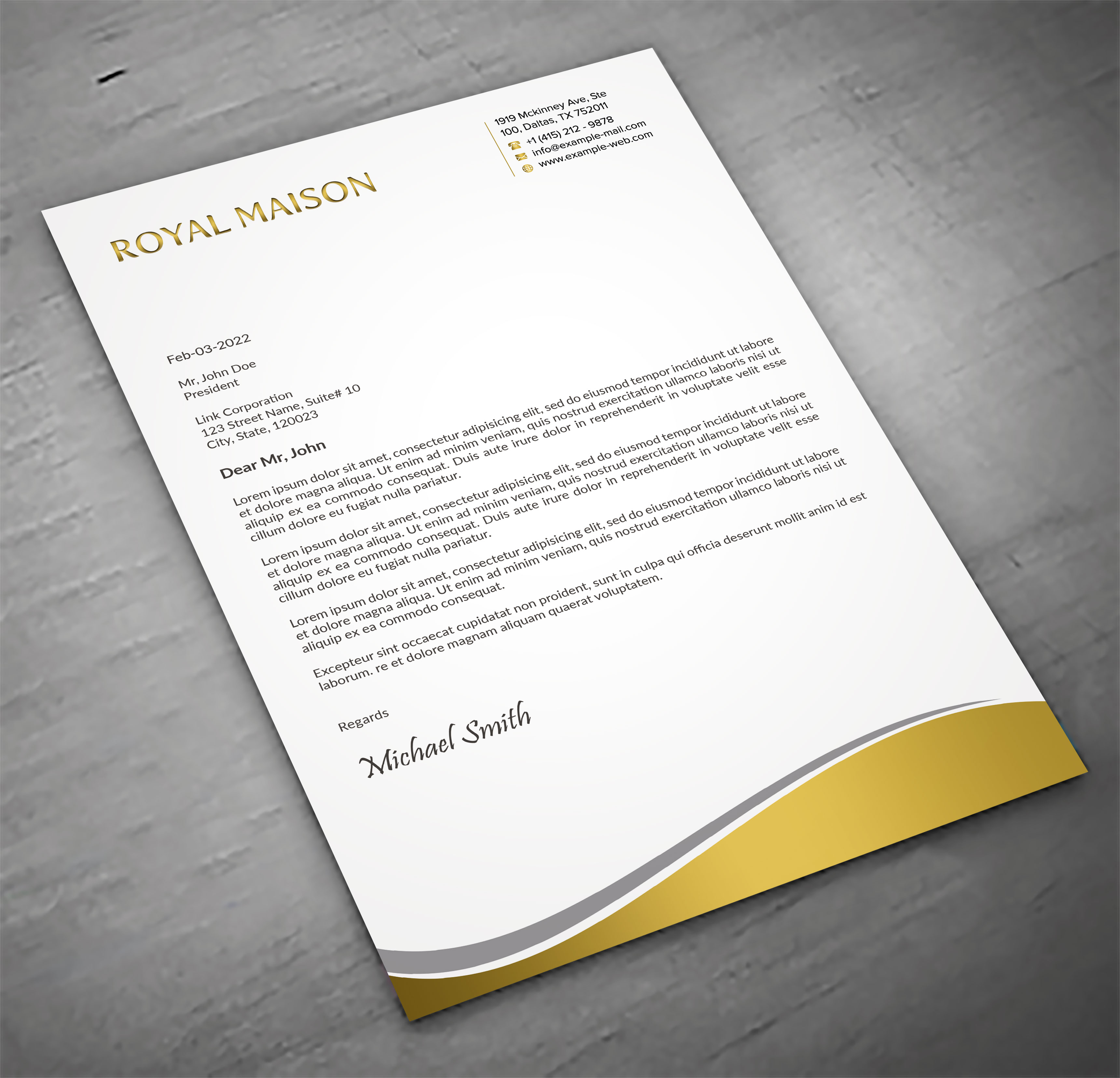 Stationery Design by sadikul islam for this project | Design #31975780