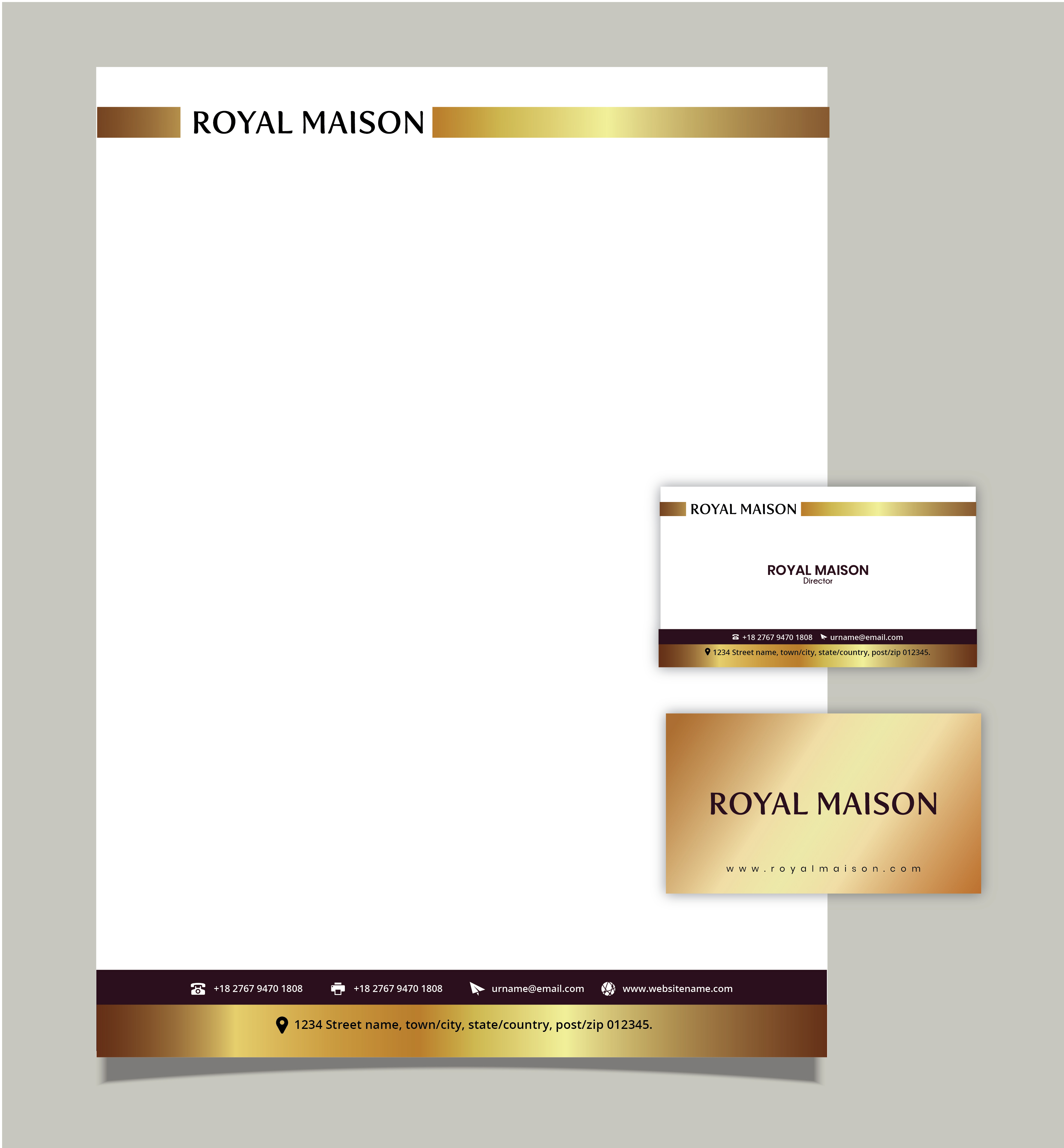 Stationery Design by creativeoutline for this project | Design #31994602