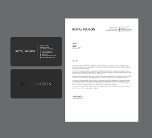 Stationery Design by chandrayaan.creative for this project | Design: #32114562