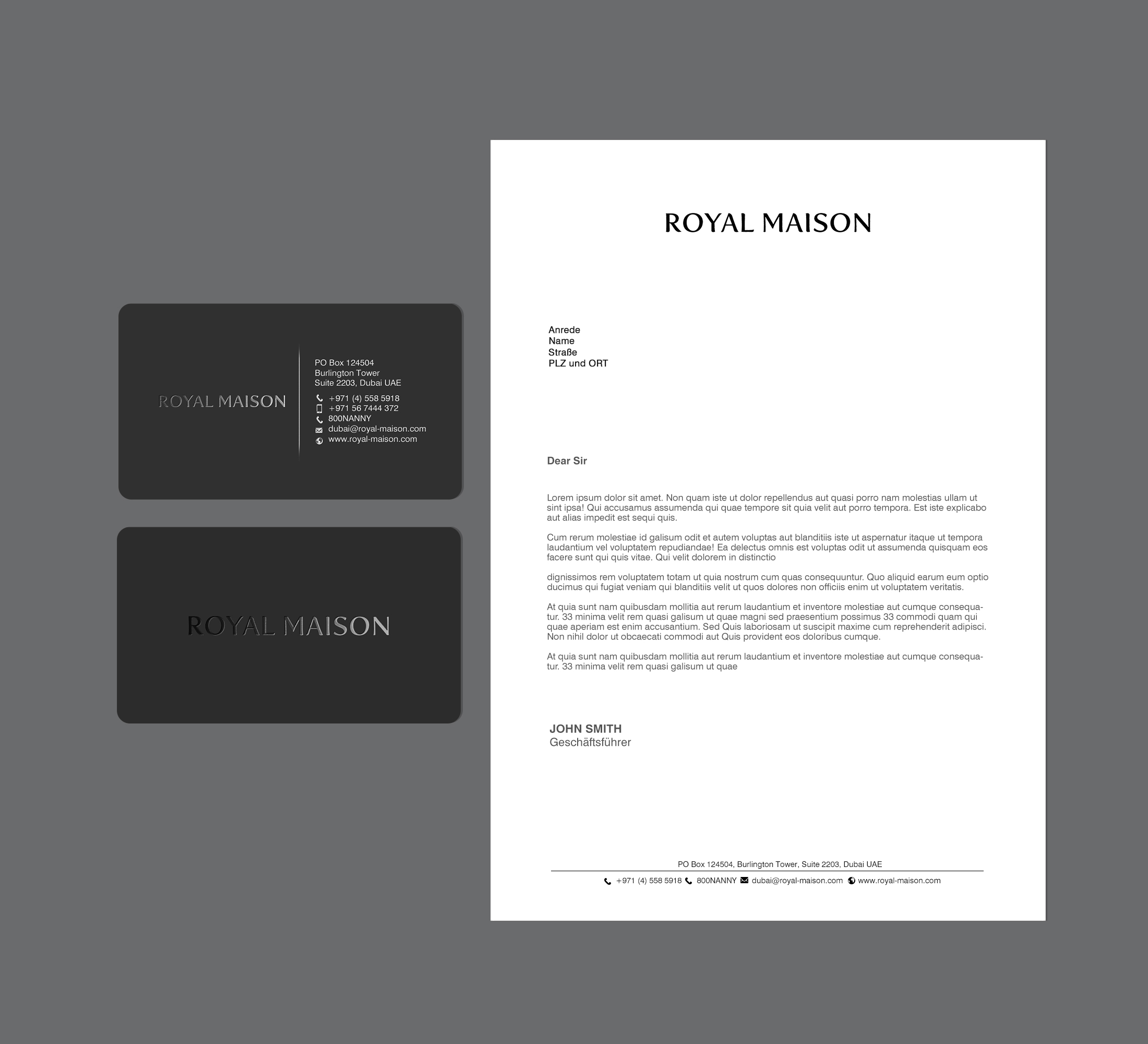 Stationery Design by chandrayaan.creative for this project | Design #32114641