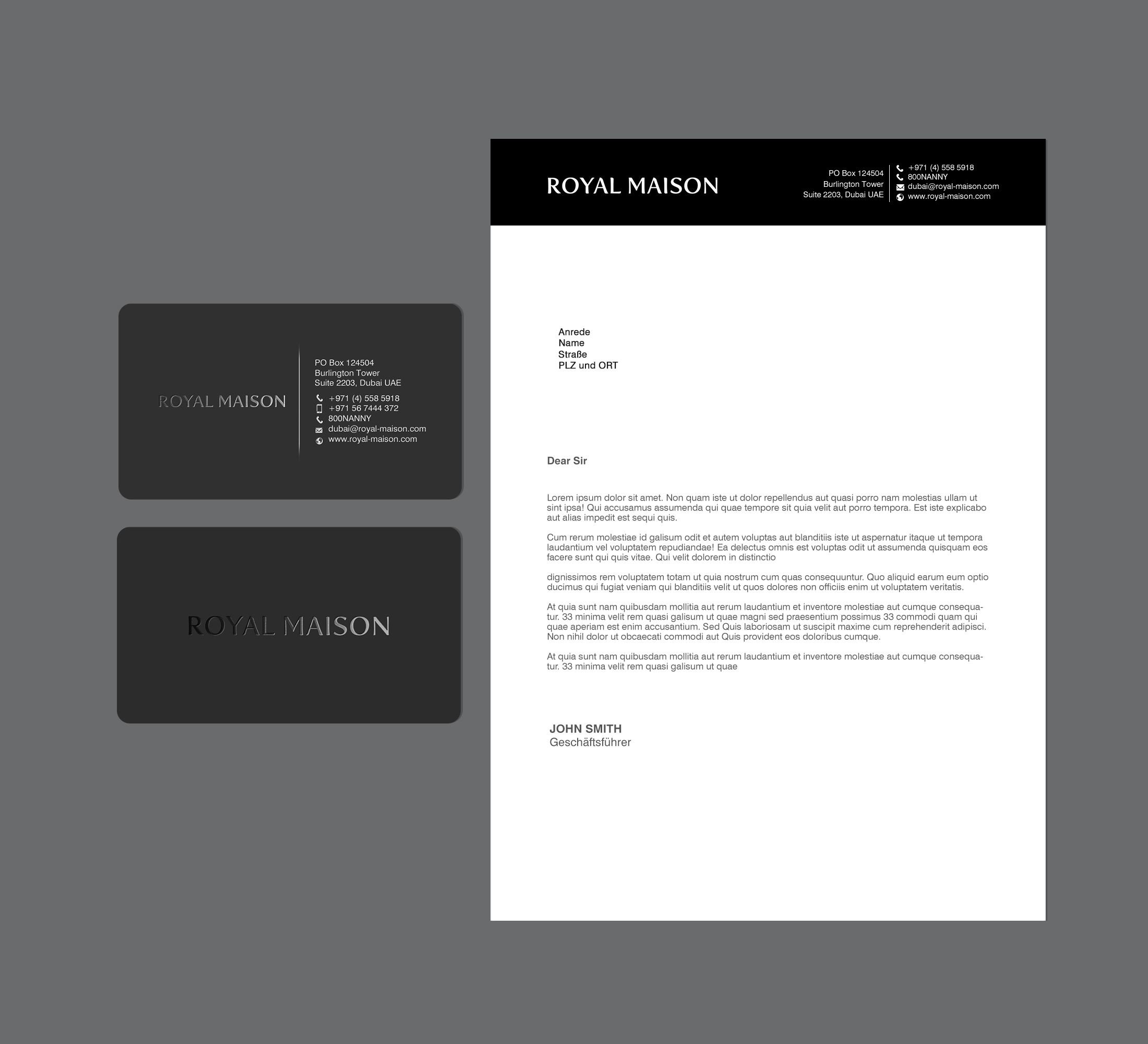 Stationery Design by chandrayaan.creative for this project | Design #32114807