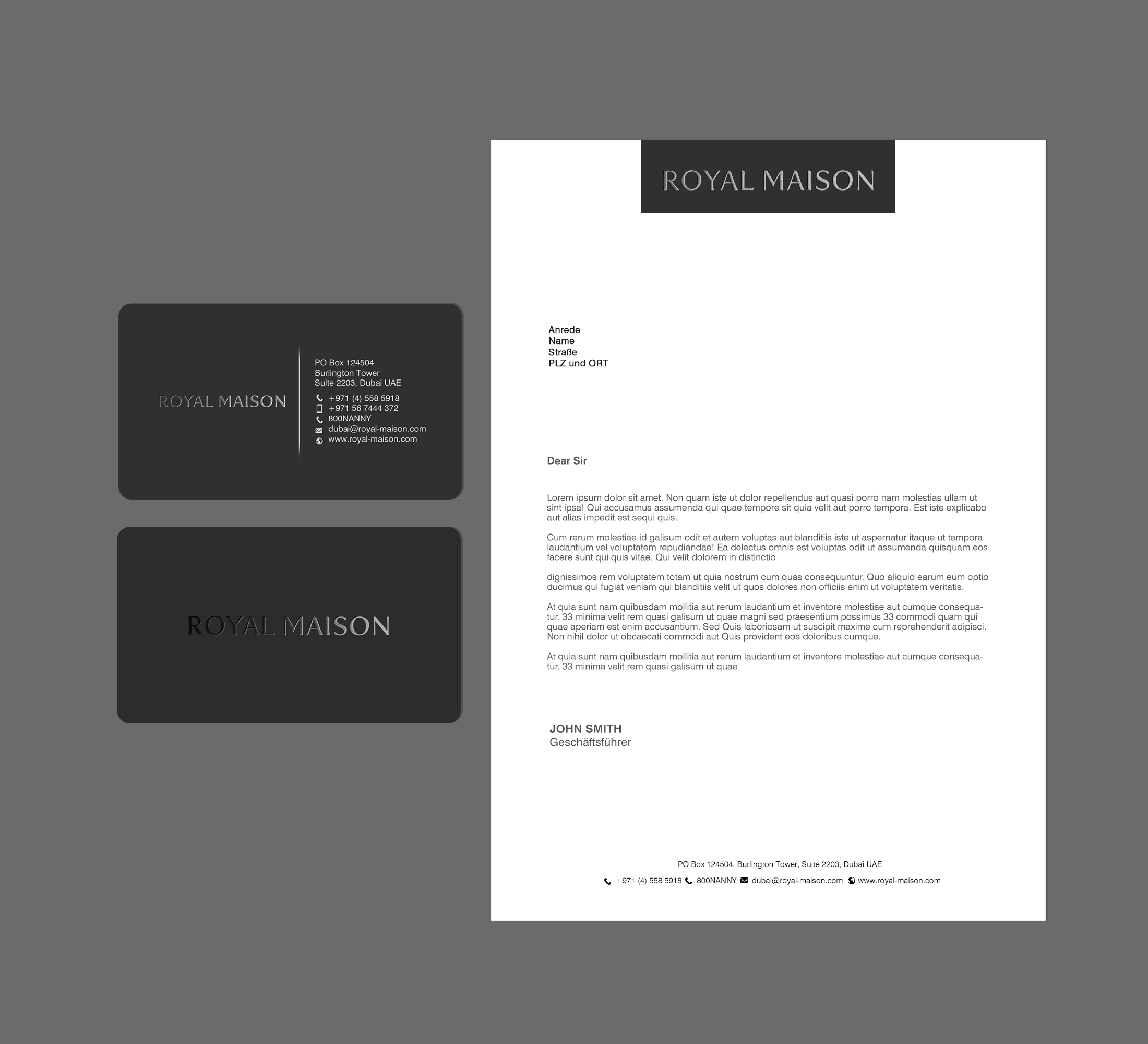 Stationery Design by chandrayaan.creative for this project | Design #32114841