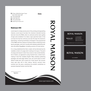 Stationery Design by Bikash Das for this project | Design: #32095625