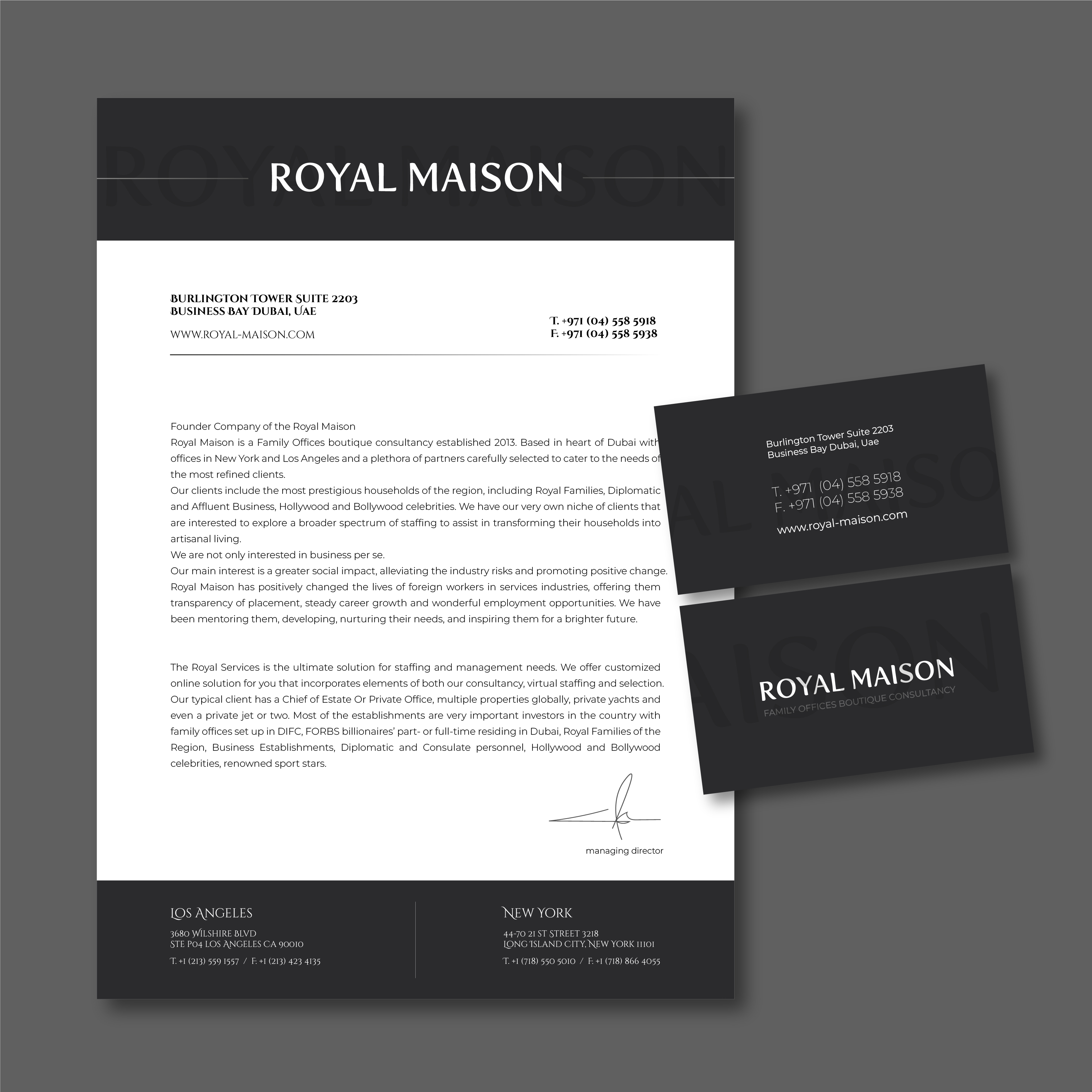 Stationery Design by Ukrdesign for this project | Design #32059614