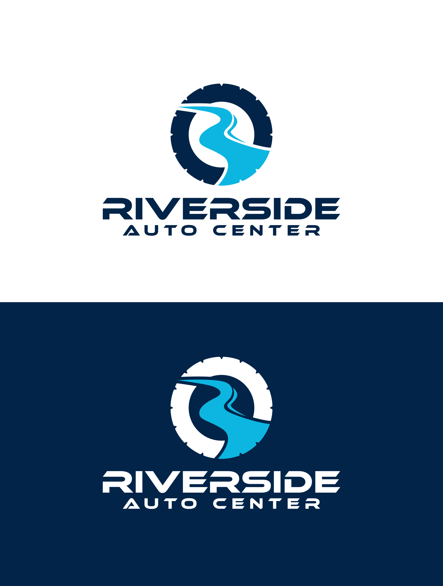 Logo Design by Stingdau for Riverside Auto Center | Design #31957410