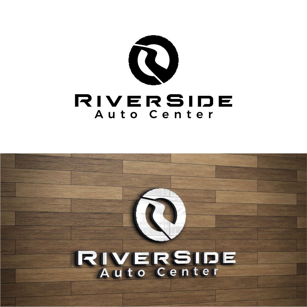 Logo Design by Bingah for Riverside Auto Center | Design #31995113